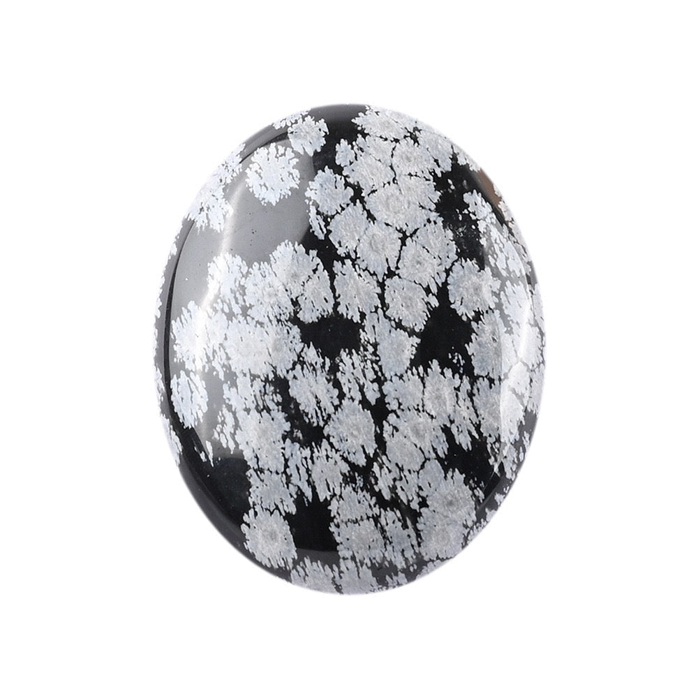 Oval Palm Stone, Polished Oval Gemstone Pocket Palm Stone Gift