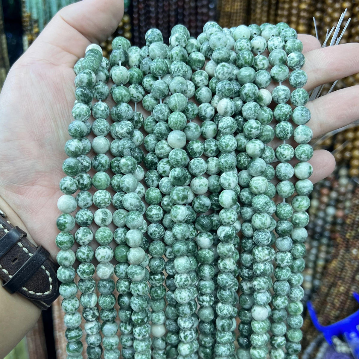 $2.5--8mm #2 Semi- Precious beads Free Shipping