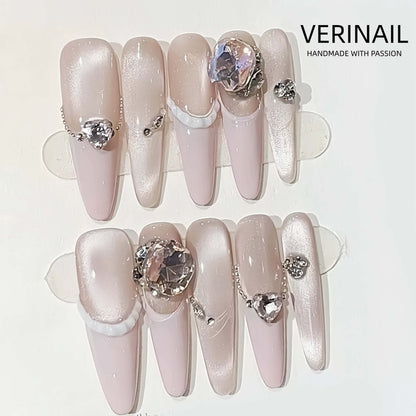 Press On Nails Color Nude DL10