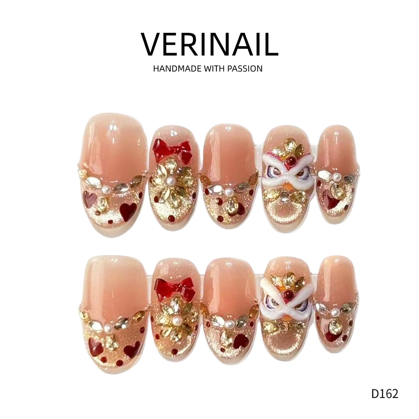 Press On Nails Christmas-DL01