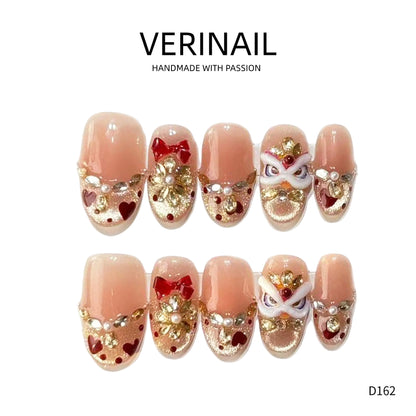 Press On Nails Christmas-DL01
