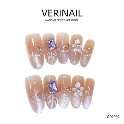 Press On Nails Color Nude DL02