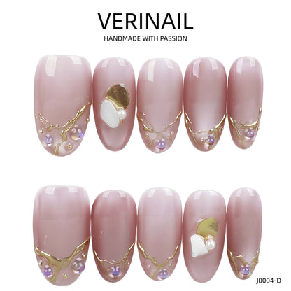 Press On Nails Color Pink CP02