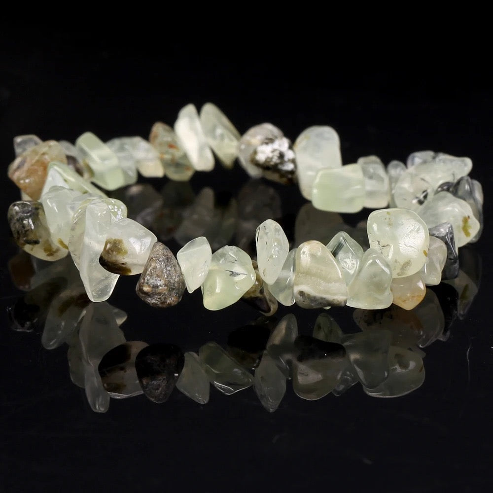 Chip Bead Stretch Bracelet 7.5inch