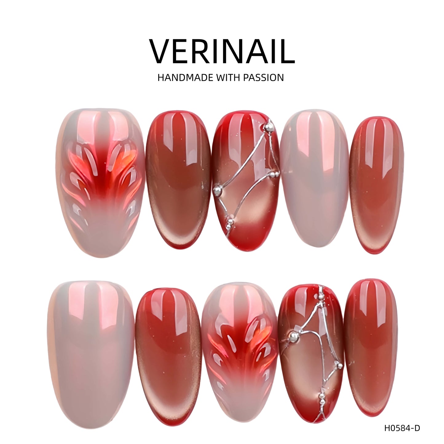 Press On Nails Christmas-DL02