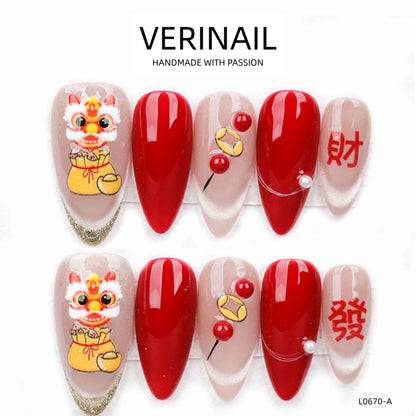 Press On Nails  LUCK DL02