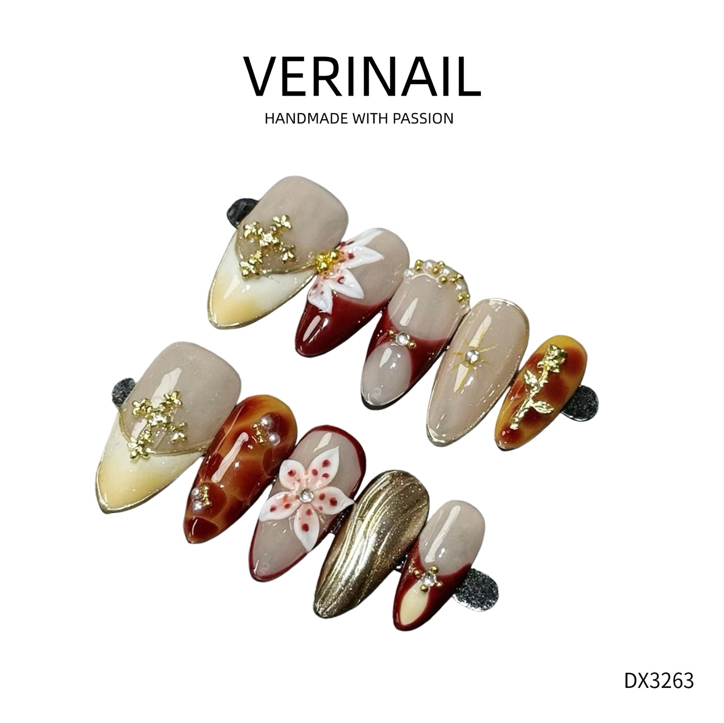 Press On Nails Holiday DL01