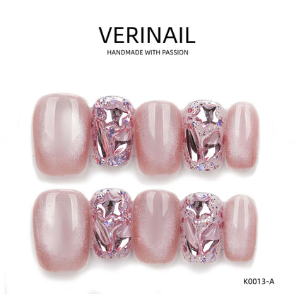 Press On Nails Color Pink CP02