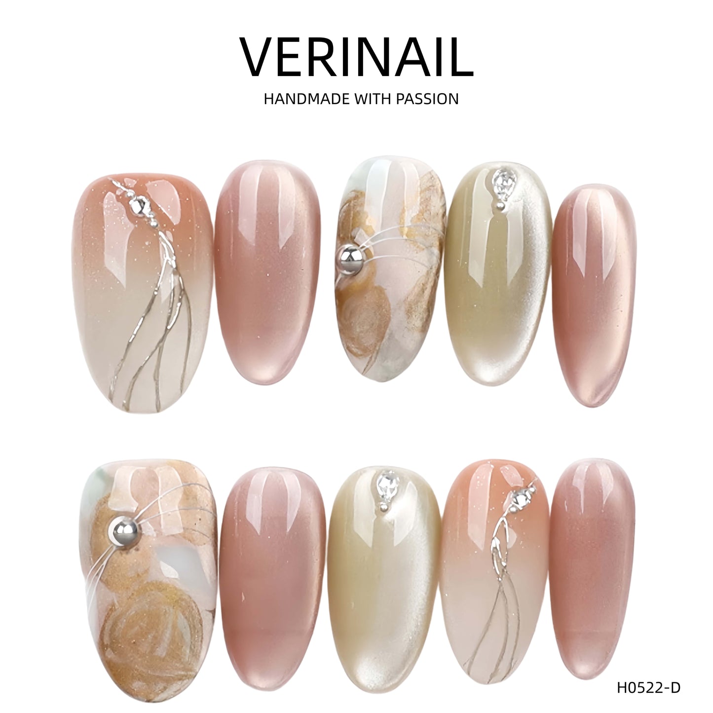 Press On Nails WEALTH DL02