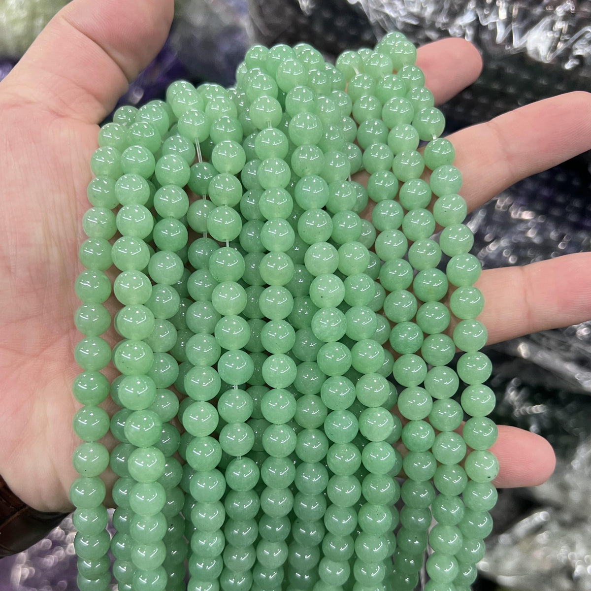 $2.5--8mm #2 Semi- Precious beads Free Shipping
