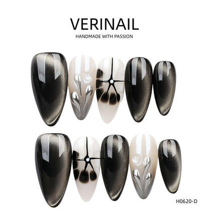 Press On Nails Color Black DL03