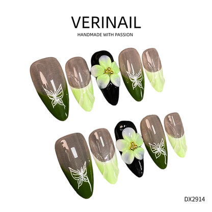 Press On Nails Color Brown DL02