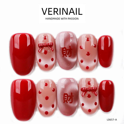 Press On Nails Color Pink CP03