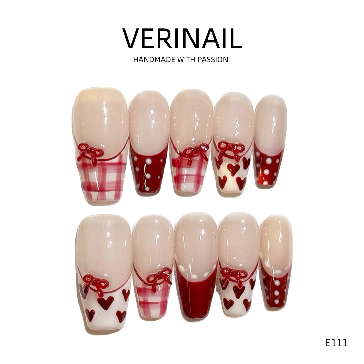 Press On Nails Christmas-DL01