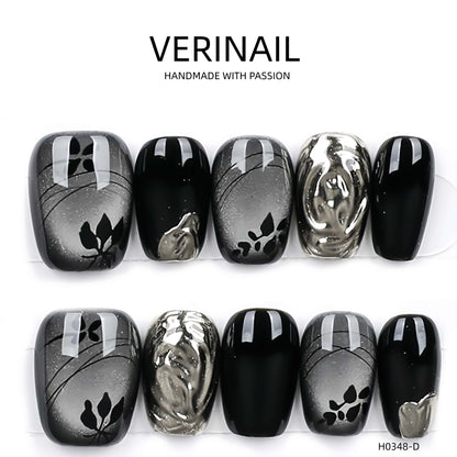 Press On Nails Color Black DL03