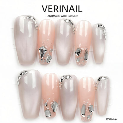 Press On Nails Color Nude DL07