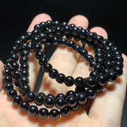 Small black tourmaline crystal bracelet