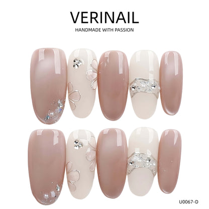 Press On Nails Color Nude DL08