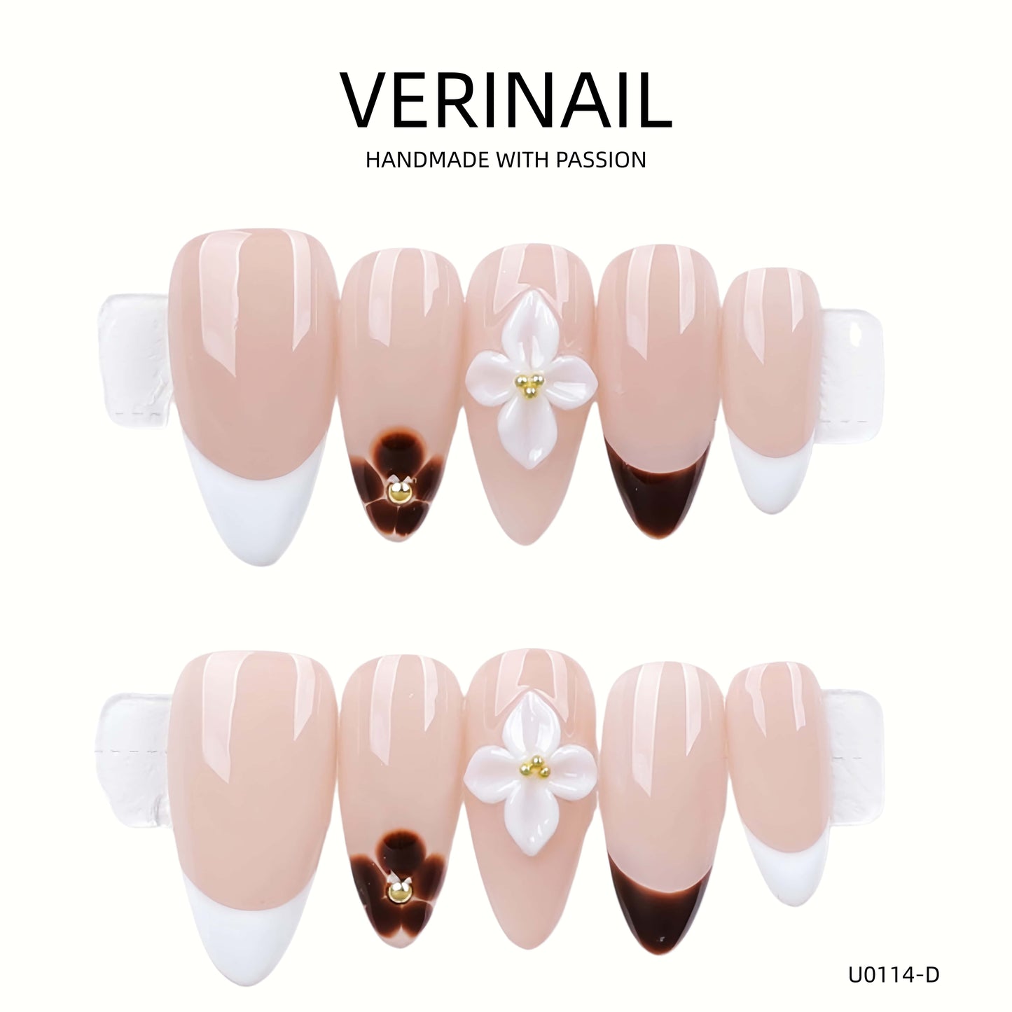 Press On Nails Color Nude DL09