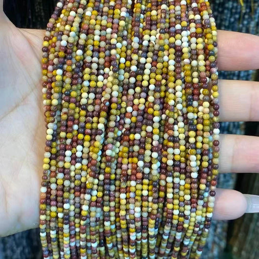 Mookiate Tiny Smooth Round Beads 2mm 3mm 4mm