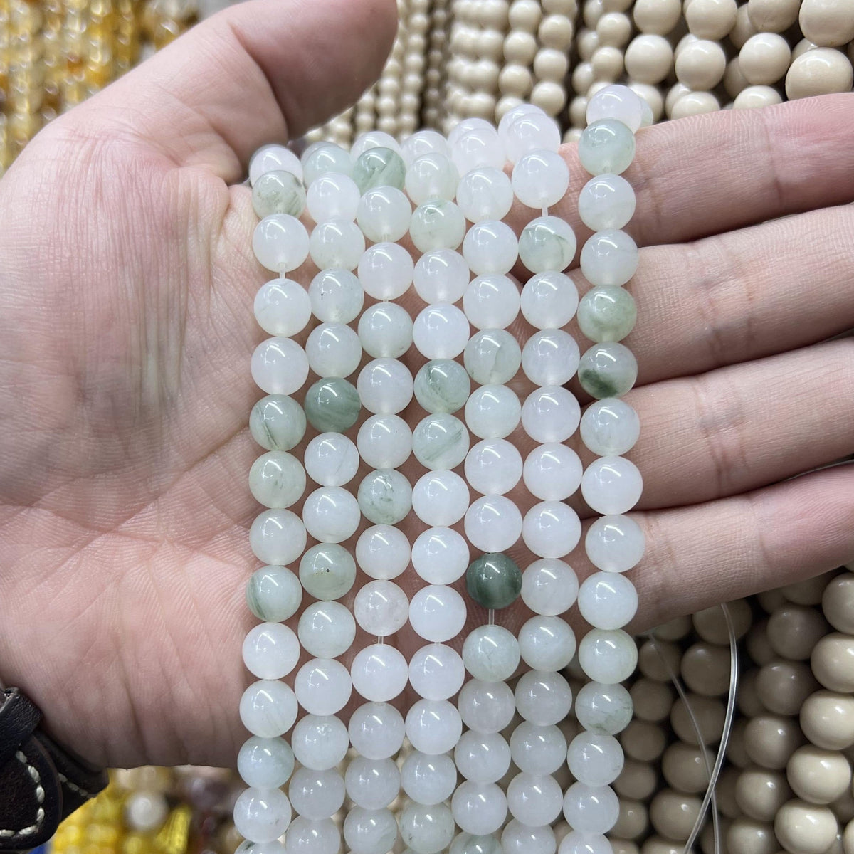 $2.5--8mm #2 Semi- Precious beads Free Shipping
