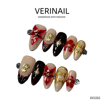 Press On Nails Color Black DL05