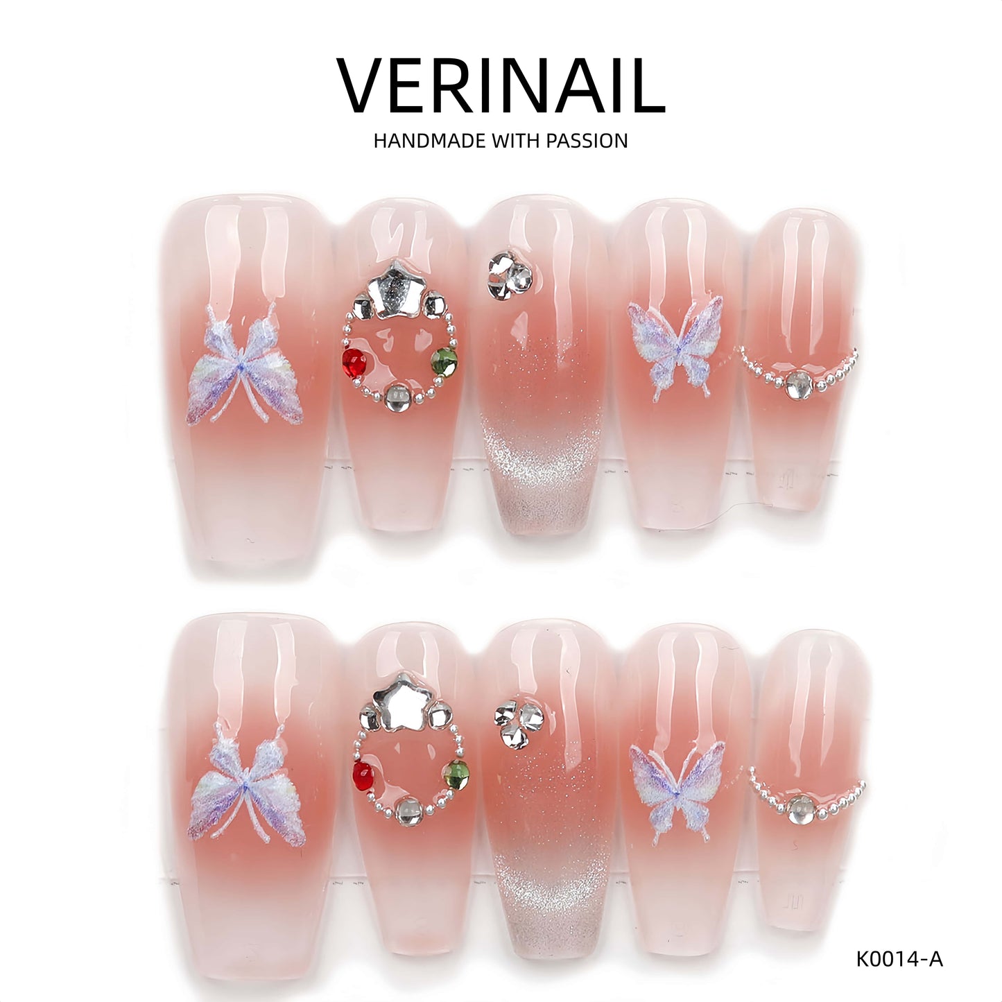 Press On Nails Color Nude DL04