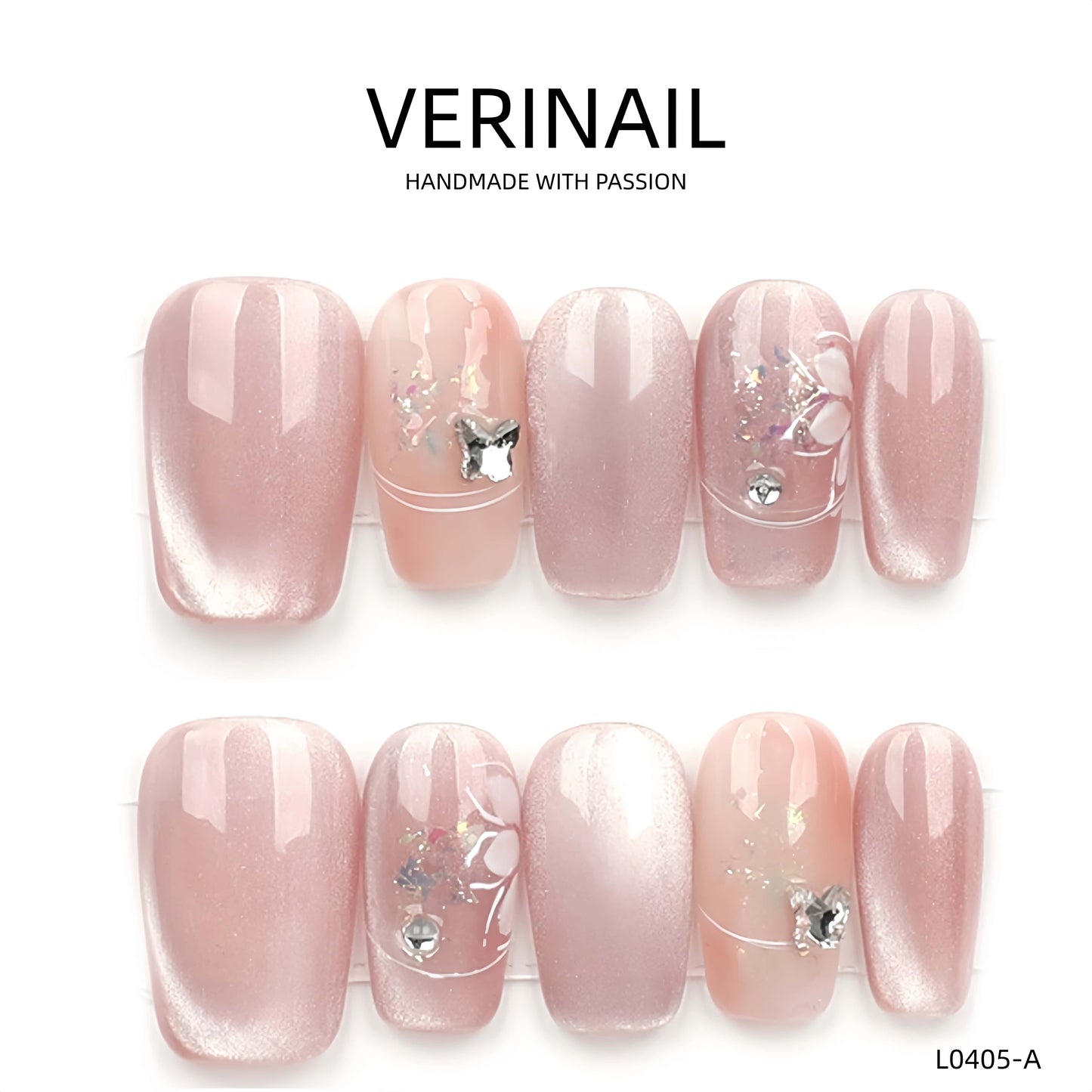 Press On Nails Color Nude DL05
