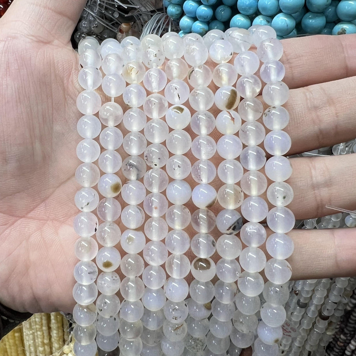 $2.5--8mm #2 Semi- Precious beads Free Shipping