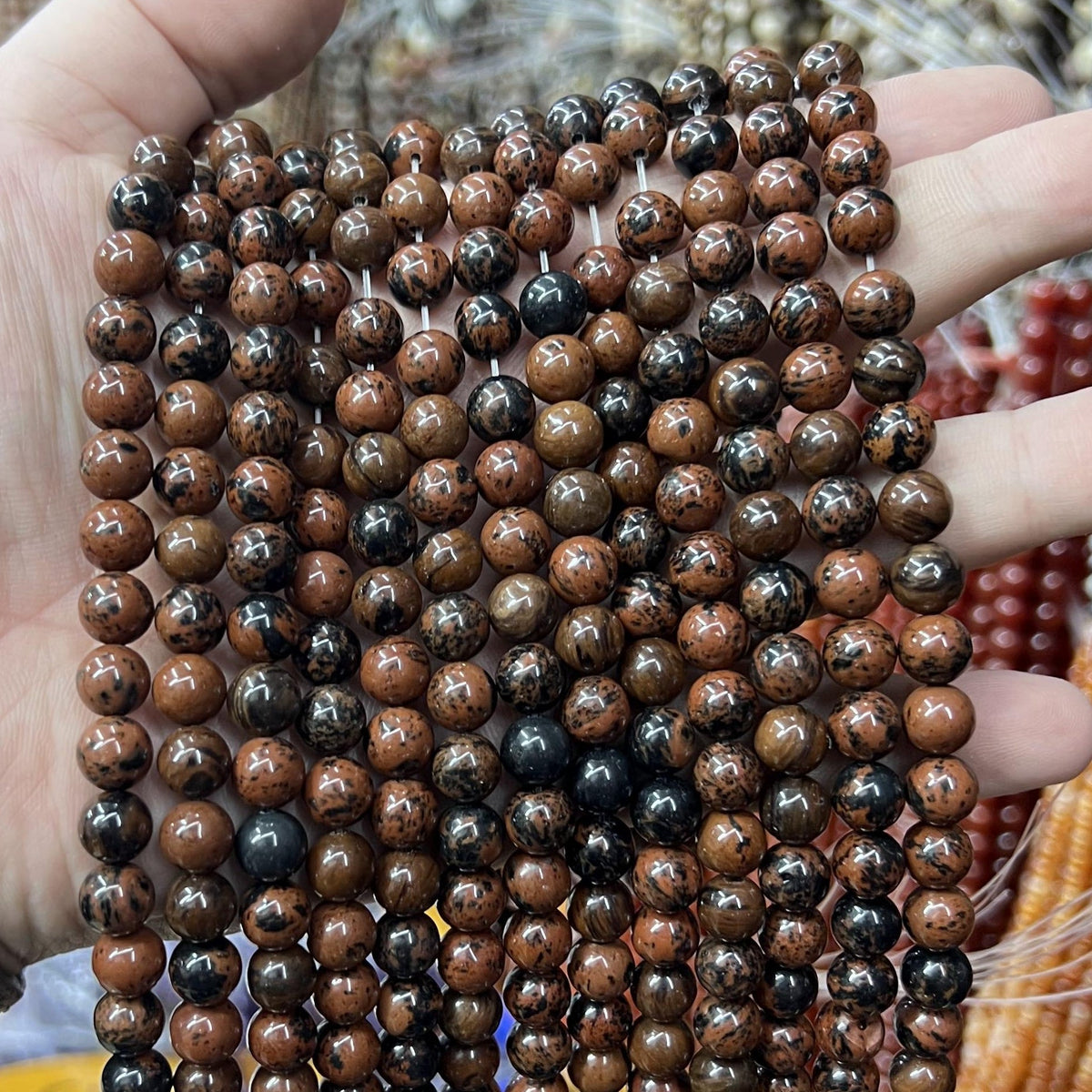 $2.5--8mm #2 Semi- Precious beads Free Shipping