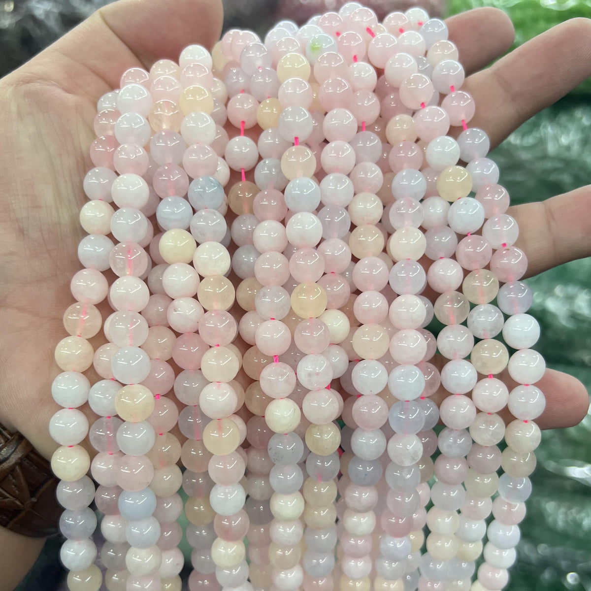 $2.5--8mm #2 Semi- Precious beads Free Shipping