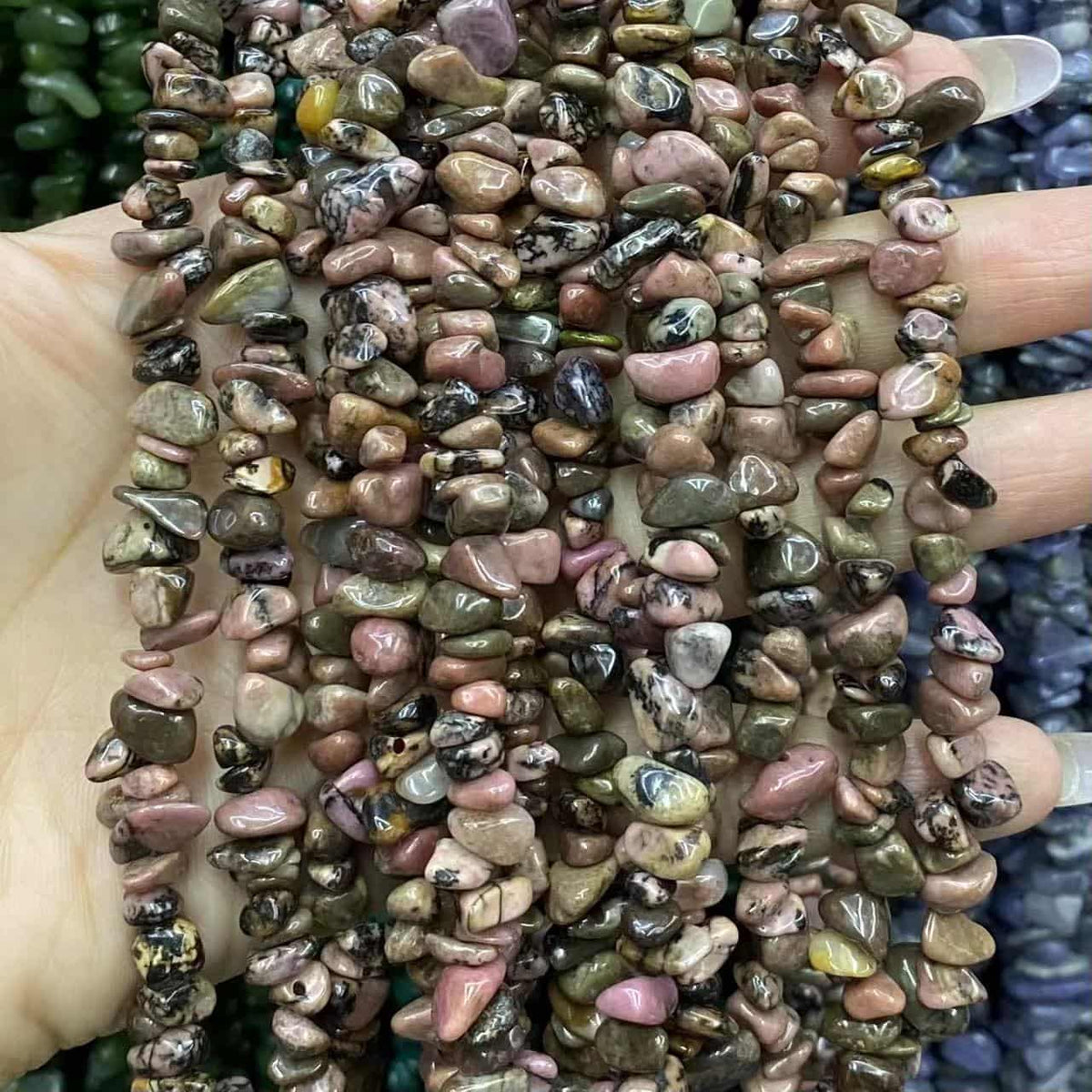 Freeform Chip Beads 3-8mm Gemstone/Quartz/Jasper/Agate