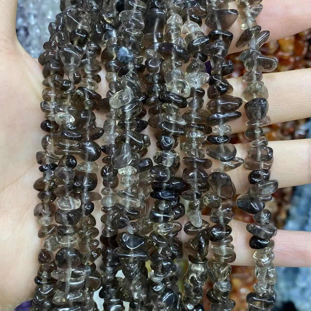 Freeform Chip Beads 3-8mm Gemstone/Quartz/Jasper/Agate