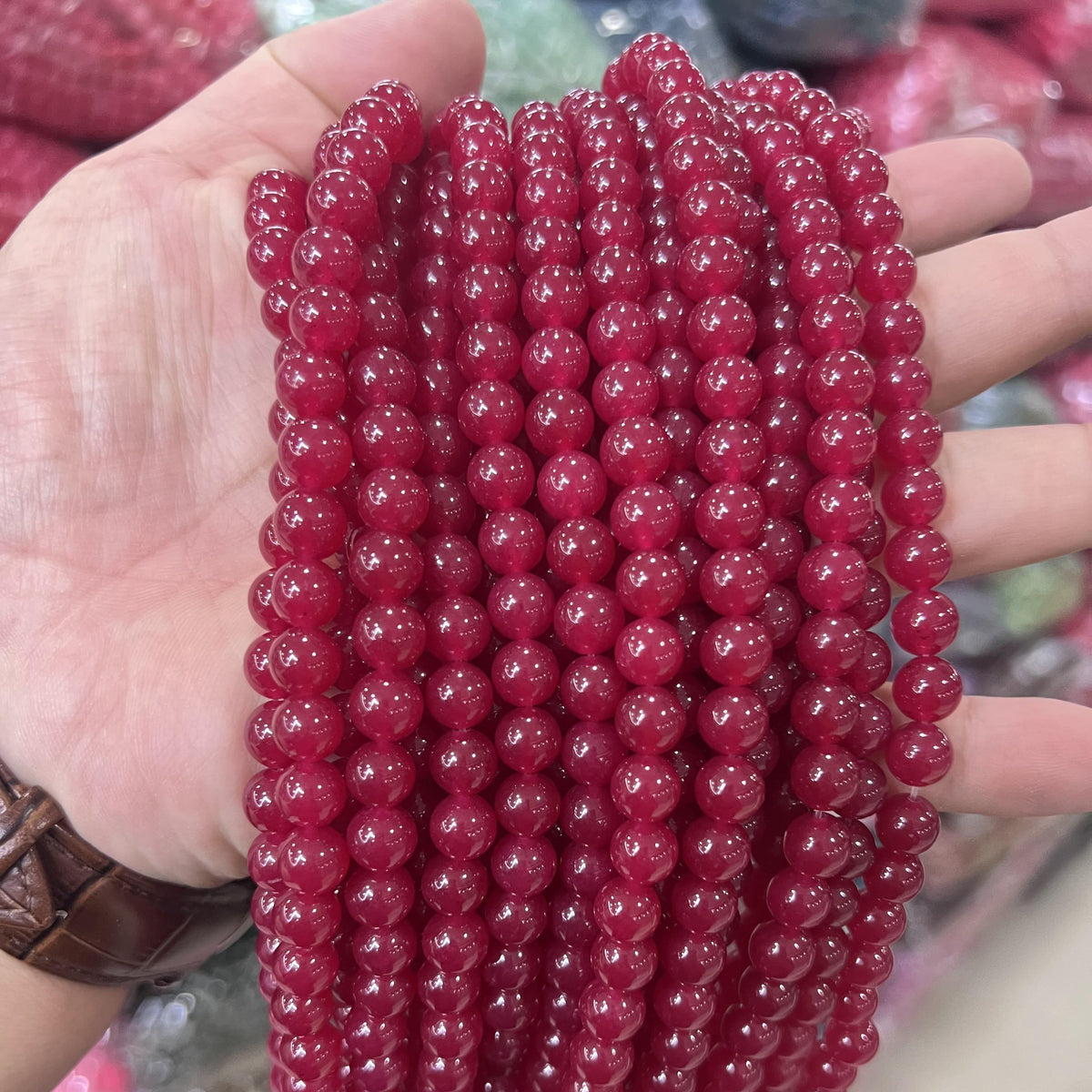 $2.5--8mm semi precious beads #1 Free Shipping