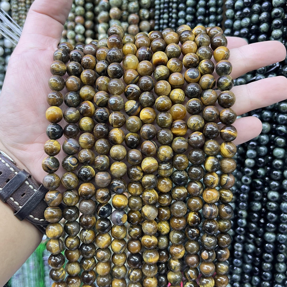 $2.5--8mm #2 Semi- Precious beads Free Shipping