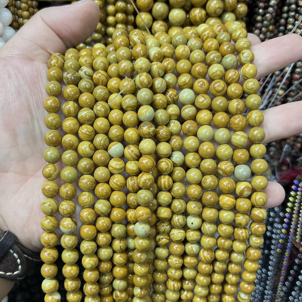 $2.5--8mm semi precious beads #1 Free Shipping