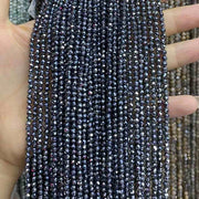 Terahertz Tiny Faceted Round Beads 2mm 3mm 4mm