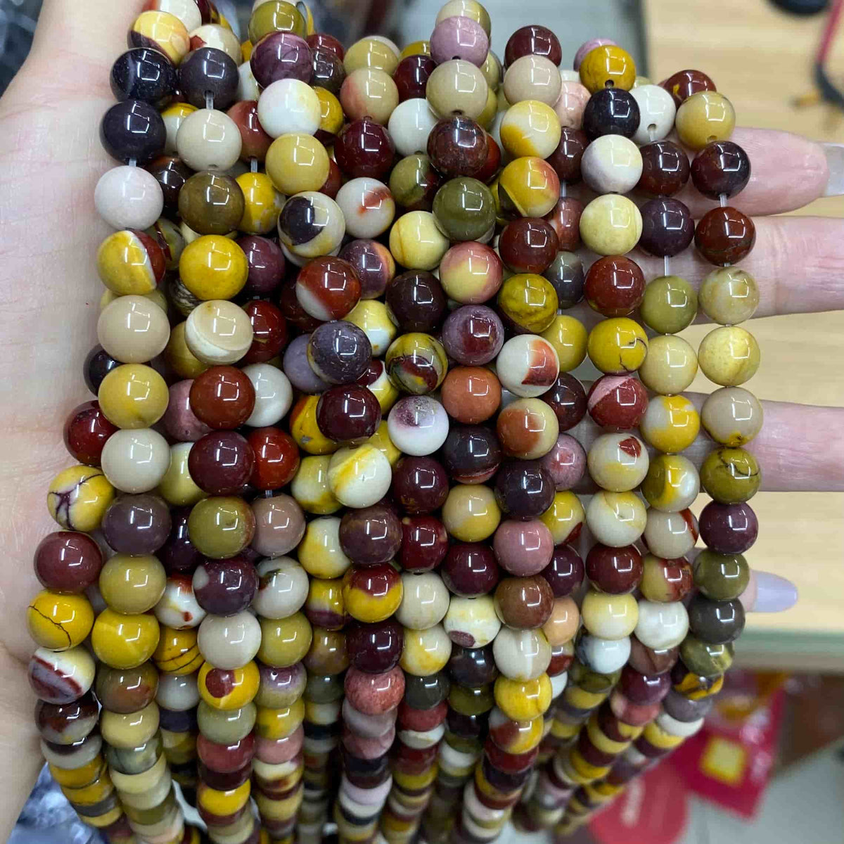 $2.5--8mm #2 Semi- Precious beads Free Shipping