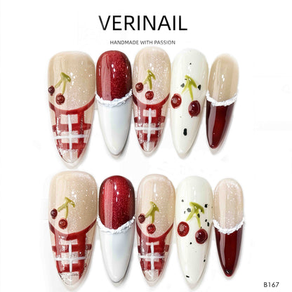 Press On Nails Almond-Long-AL01
