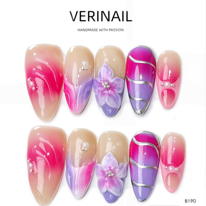 Press On Nails Almond-Medium-AM01