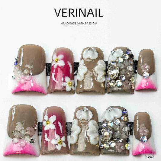 Press On Nails Style 3D TD03