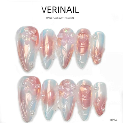 Press On Nails Almond-Medium-AM01