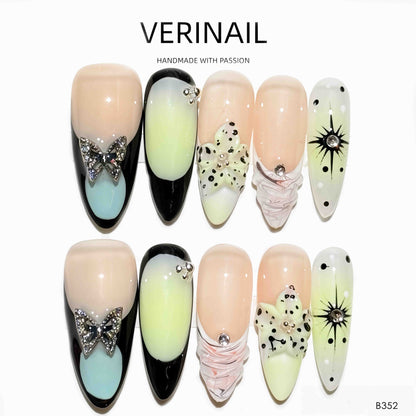 Press On Nails Almond-Long-AL02