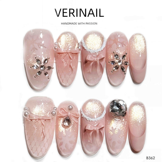 Press On Nails Oval-Long OL01