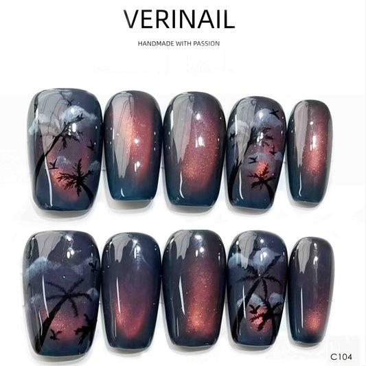 Press On Nails Ballerina- Medium BM02