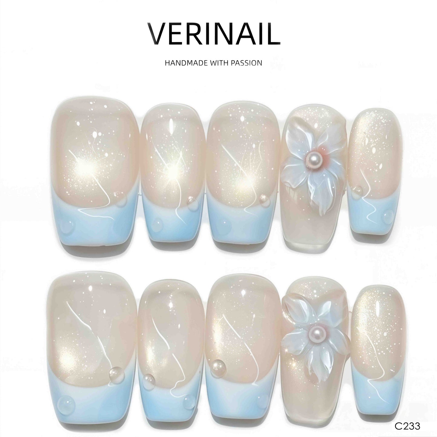 Press On Nails Square-Long SL001