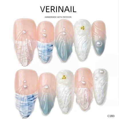 Press On Nails Almond-Medium-AM01