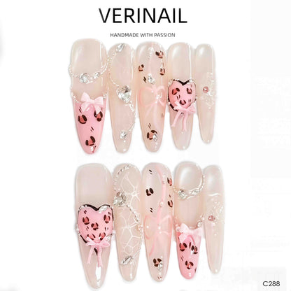 Press On Nails Almond-Long-AL02
