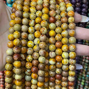Color #13 Sea Sediment Japser Beads 4mm/6mm/8mm/10mm