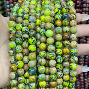 Color #25 Sea Sediment Japser Beads 4mm/6mm/8mm/10mm